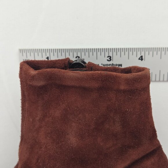 Rag & Bone Brown Suede Ankle Boots With Pointed Toe & Stiletto Heel Size 36 - Picture 13 of 15